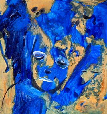 Pintura intitulada "Studies for portrai…" por Milto Sideris, Obras de arte originais, Acrílico