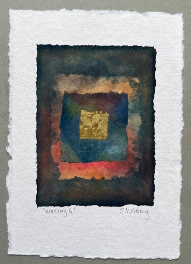 绘画 标题为“Musing 6” 由Elaine Wilday, 原创艺术品, 水彩