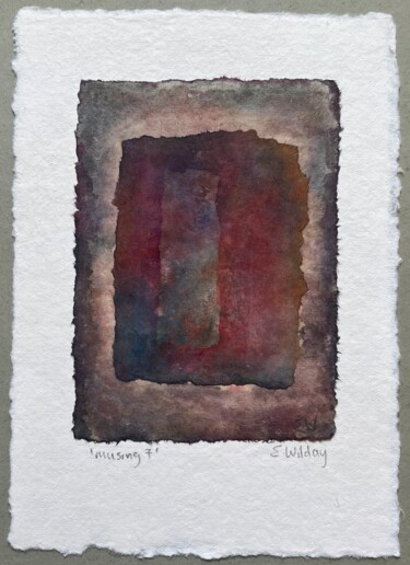 绘画 标题为“Musing 7” 由Elaine Wilday, 原创艺术品, 水彩