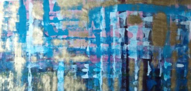 绘画 标题为“Rêve d'or” 由Myriam Carbonnier, 原创艺术品, 丙烯
