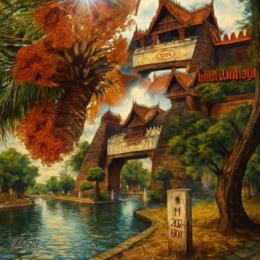 印花与版画 标题为“Reflections of the…” 由Patrick John Bennett (Patrice), 原创艺术品, 数码摄影