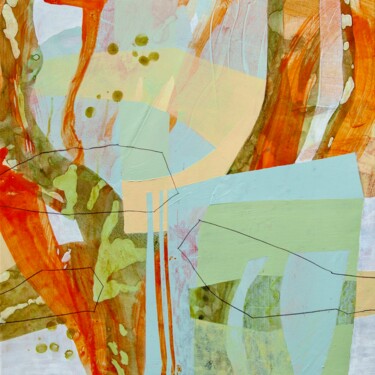 绘画 标题为“Mystische Landschaf…” 由Maria Martin, 原创艺术品, 丙烯