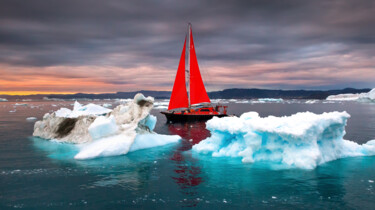 绘画 标题为“In the Arctic expan…” 由Sergey Agapov, 原创艺术品, 数码摄影