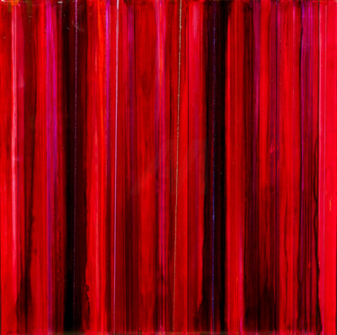 绘画 标题为“Affection 6” 由James Chiew, 原创艺术品, 墨 安装在铝上