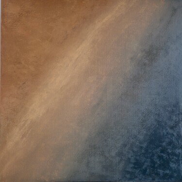 Zero Dawn II, calm seascape 绘画 标题为“Zero Dawn II, calm…” 由Alena Post, 原创艺术品, 油