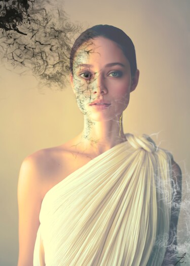 Evanescent Grace 数字艺术 标题为“Evanescent Grace” 由Massimo Zanotti, 原创艺术品, 2D数字工作