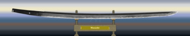 数字艺术 标题为“Musashi Masamune Ho…” 由Marun Bönninghaus, 原创艺术品, 数字油画