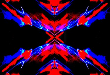摄影 标题为“Neon 4b3b” 由Ken Lerner, 原创艺术品, 数码摄影