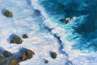 绘画 标题为“Marine Illusion – A…” 由Sasha Tovstik, 原创艺术品, 油