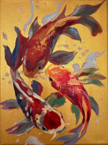 Follow of Abundance 绘画 标题为“Follow of Abundance” 由Tatiana Shakh, 原创艺术品, 丙烯