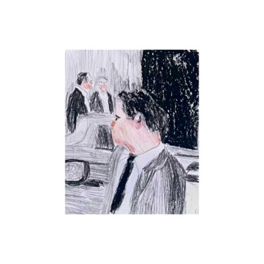 图画 标题为“The Agent work” 由Irfan Ajvazi, 原创艺术品, 铅笔