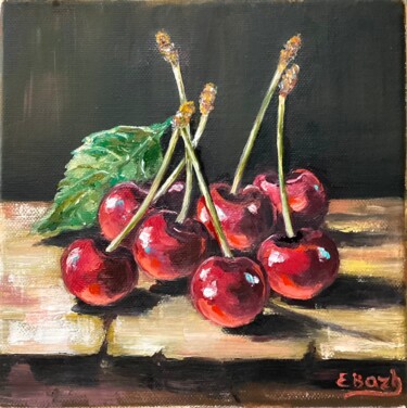 Painting titled "Pretty and Tasty" by Eva Bazhenova, Original Artwork, Oil