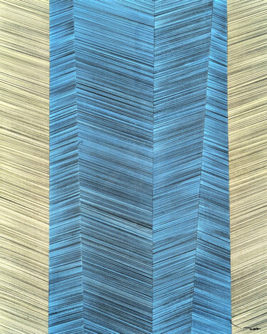 绘画 标题为“TEHOS - ABSTRACTION…” 由Tehos, 原创艺术品, 丙烯