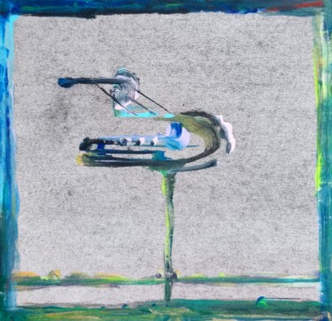 Pittura intitolato "From the vaults of…" da Milto Sideris, Opera d'arte originale, Acrilico