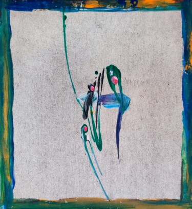 Pittura intitolato "From the vaults of…" da Milto Sideris, Opera d'arte originale, Acrilico