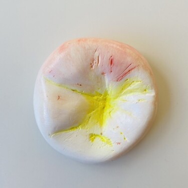 Morfs. No. 2 YELLOW 雕塑 标题为“Morfs. No. 2 YELLOW” 由Maria Makarova, 原创艺术品, 塑料