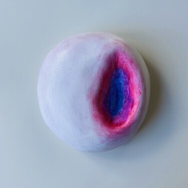 Morfs. No. 8 PURPLE 雕塑 标题为“Morfs. No. 8 PURPLE” 由Maria Makarova, 原创艺术品, 塑料