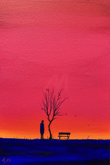 绘画 标题为“Point of No Return” 由Andrii Skoryi (LERAN), 原创艺术品, 丙烯