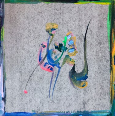 Pittura intitolato "From the vaults of…" da Milto Sideris, Opera d'arte originale, Acrilico