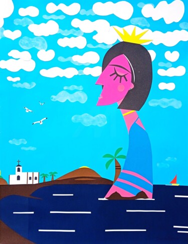 Collages titled "Spain, my love❤️" by Damien Berrard, Original Artwork, Collages