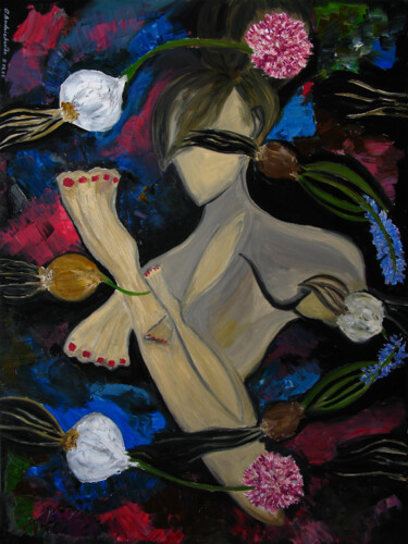Persephone 绘画 标题为“Persephone” 由Oksana Budnichenko, 原创艺术品, 油