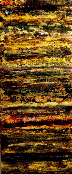 绘画 标题为“Abstract IIII” 由James Chiew, 原创艺术品, 颜料 安装在铝上