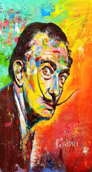 绘画 标题为“"Dalí"” 由Rafael Pelissari, 原创艺术品, 丙烯