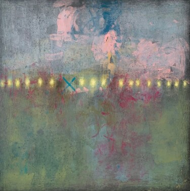 绘画 标题为“Polaroids of the Ho…” 由Svetlana Rumak, 原创艺术品, 铅笔 安装在木质担架架上