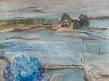 "L’île aux pies vivi…" başlıklı Tablo Daniele Morice tarafından, Orijinal sanat, Akrilik