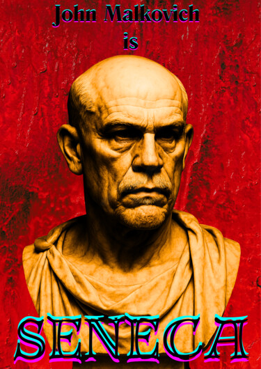 数字艺术 标题为“Seneca” 由Robin Stypulkowski, 原创艺术品, 数字拼贴