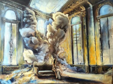 绘画 标题为“Clair obscur” 由L'Oeuf Ou La Toile, 原创艺术品, 油