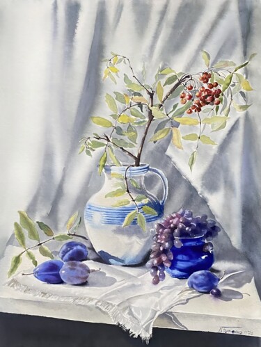 绘画 标题为“Morning light, orig…” 由Natalia Butenko, 原创艺术品, 水彩