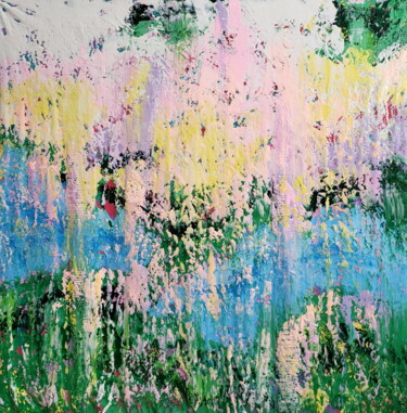 绘画 标题为“Abstract R 2511” 由Alex Senchenko, 原创艺术品, 丙烯