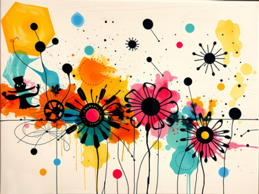 Colorful abstract art? Art color 数字艺术 标题为“Colorful abstract a…” 由Pict T Mosb, 原创艺术品, AI生成的图像