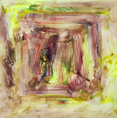 Pittura intitolato "From the vaults of…" da Milto Sideris, Opera d'arte originale, Acrilico