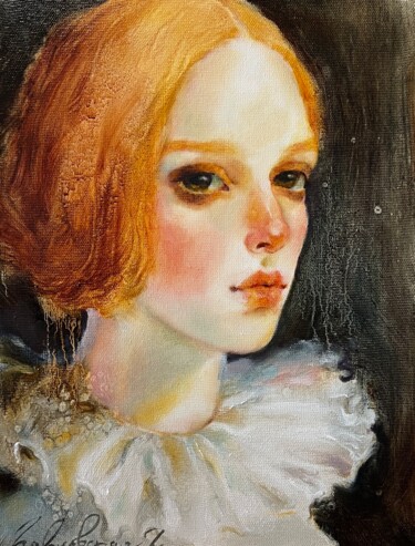 绘画 标题为“The Path of trust” 由Isolde Pavlovskaya, 原创艺术品, 油 安装在木质担架架上