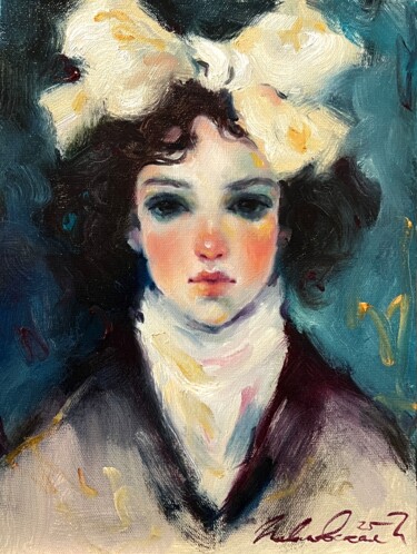 绘画 标题为“Strength in weakness” 由Isolde Pavlovskaya, 原创艺术品, 油 安装在木质担架架上