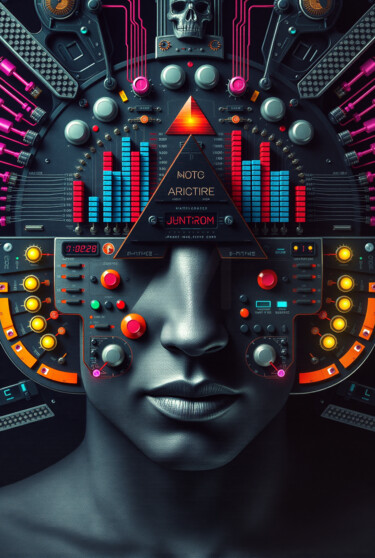 Digital Arts με τίτλο "Bethel" από Kubicol, Αυθεντικά έργα τέχνης, Ψηφιακή εκτύπωση