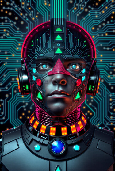 Digital Arts με τίτλο "Baimar" από Kubicol, Αυθεντικά έργα τέχνης, Ψηφιακή εκτύπωση