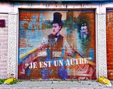 "Je est un autre" (Caillebotte/Rimbaud) 数字艺术 标题为“"Je est un autre" (…” 由Charles Talkoff, 原创艺术品, 数码摄影