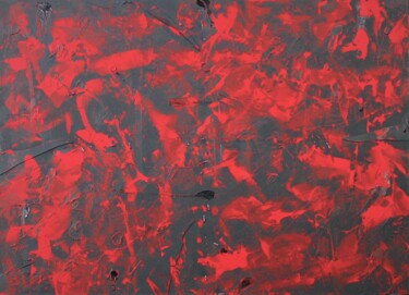 绘画 标题为“Passion I” 由Damien Berrard, 原创艺术品, 丙烯 安装在木质担架架上