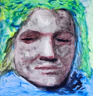 Pintura intitulada "Little Big characte…" por Milto Sideris, Obras de arte originais, Acrílico