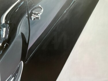 绘画 标题为“Mercedes-Benz 190 S…” 由Gilbert Duchamp, 原创艺术品, 丙烯 安装在木质担架架上