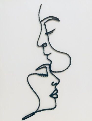 绘画 标题为“One line, one life,…” 由An Smith, 原创艺术品, String Art