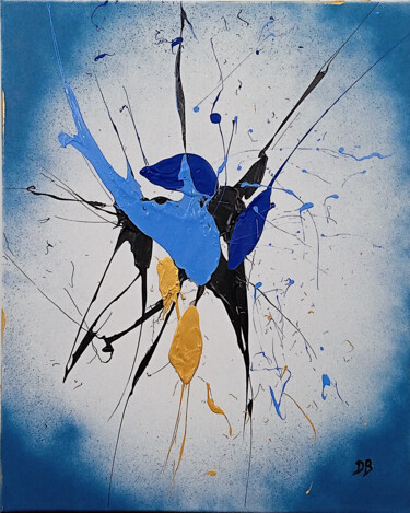 Danseur étoile 绘画 标题为“Danseur étoile” 由Damien Berrard, 原创艺术品, 丙烯 安装在木质担架架上