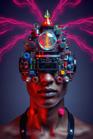 Arte digitale intitolato "Callard" da Kubicol, Opera d'arte originale, Stampa digitale