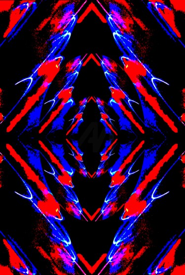 Neon 4b6c 摄影 标题为“Neon 4b6c” 由Ken Lerner, 原创艺术品, 数码摄影