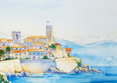 "The Morning Breeze…" başlıklı Tablo Kseniia Martinez tarafından, Orijinal sanat, Suluboya