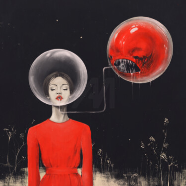 To Breathe? 数字艺术 标题为“To Breathe?” 由Anna Shee, 原创艺术品, 数字油画