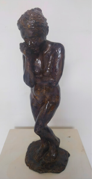 雕塑 标题为“Frileuse – Sculptur…” 由Eric Pelleau, 原创艺术品, 陶瓷